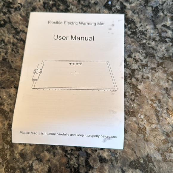 Silicone Food warming mat Black Electric Heating Pad for Food NEW IN BOX - Picture 12 of 13